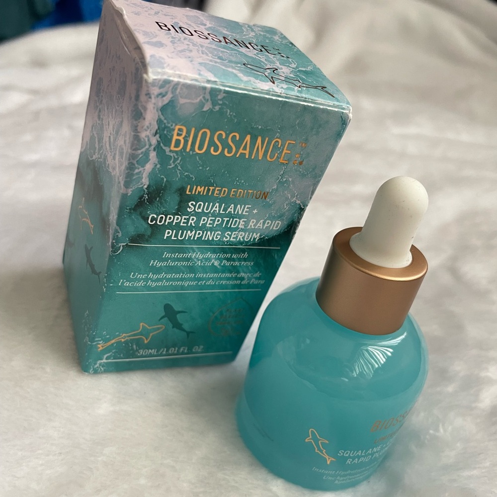 Bioassance squalene + copper peptide rapid plumping serum NEW! LIMITED EDITION